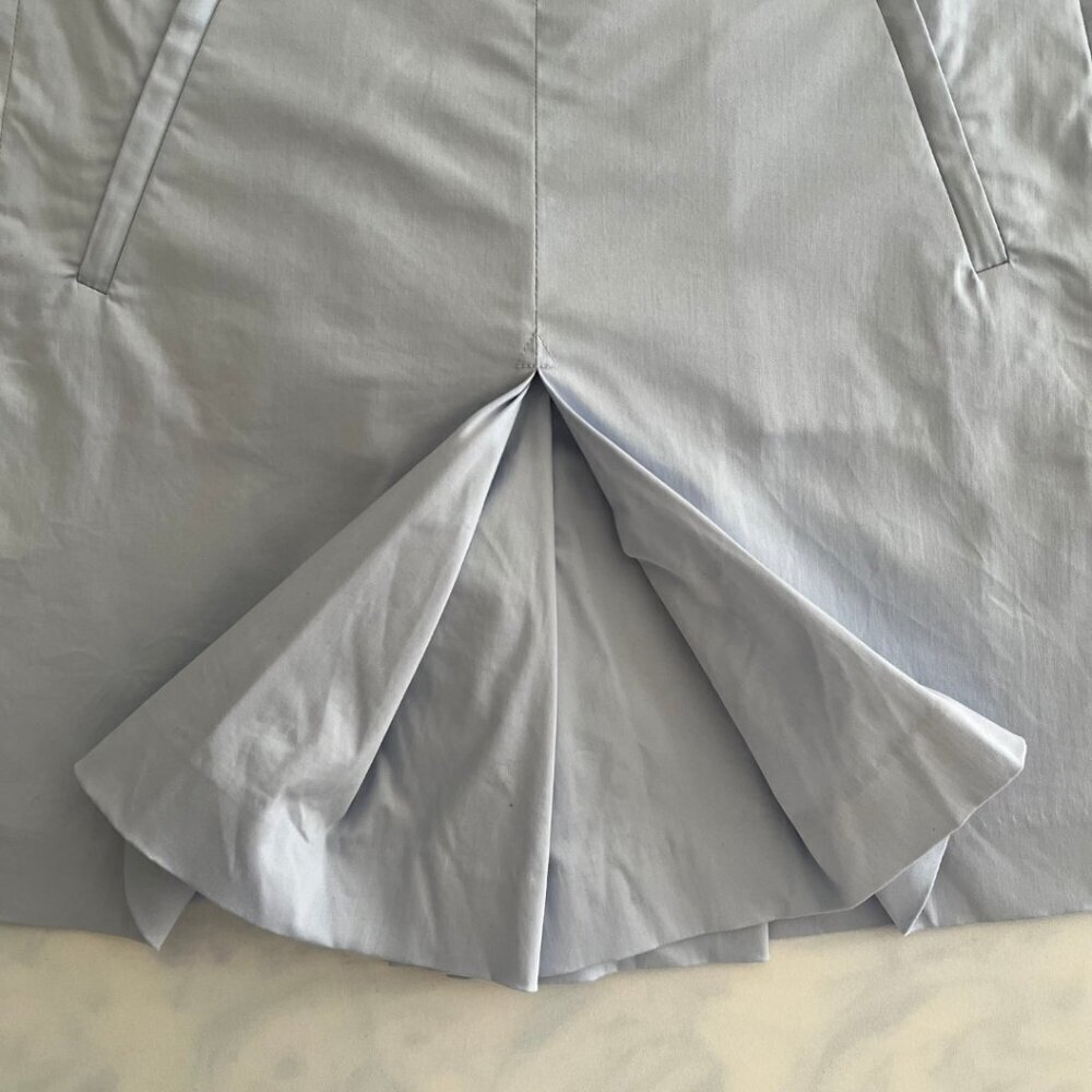 Ralph Lauren Golf Baby Blue Athletic Midi Pleated Skort Shorts - Picture 4 of 8
